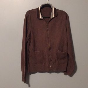 3/$20 Van Heusen zip up sweater size large